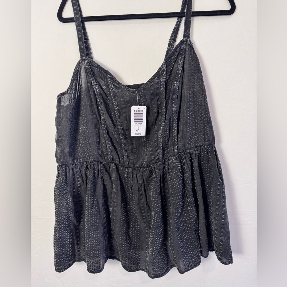 Torrid babydoll tank